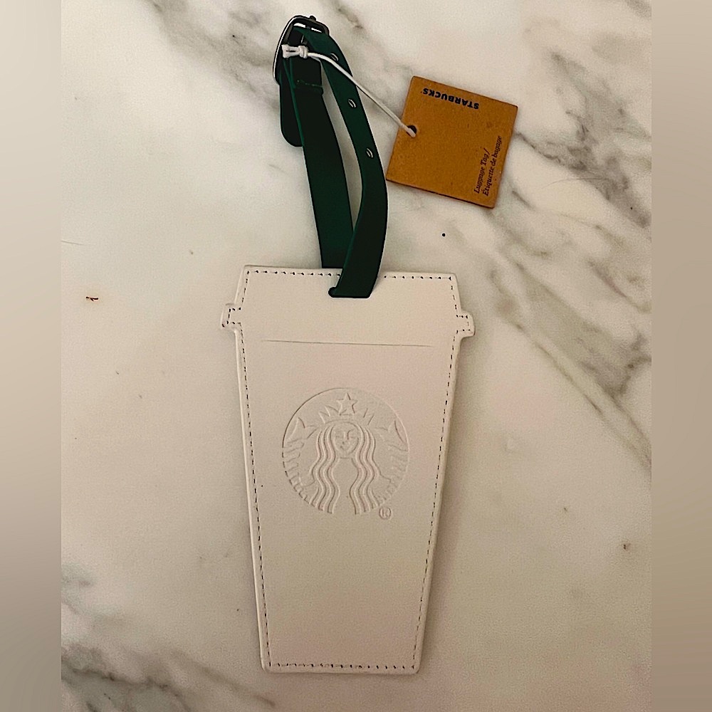 Starbucks Luggage Tag NWT